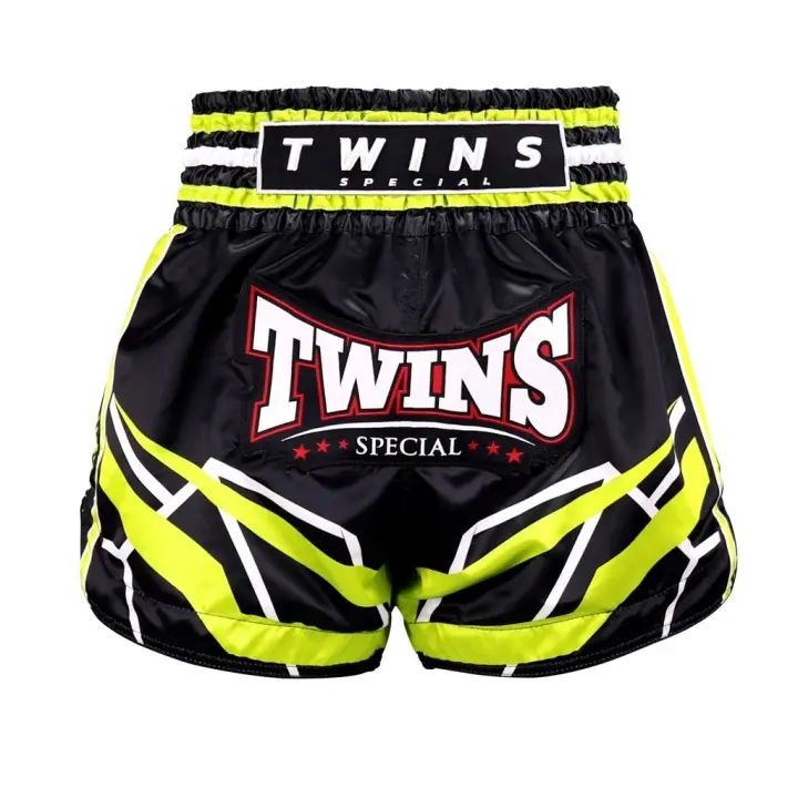 Short de Boxe Thai TTBL Black/Green