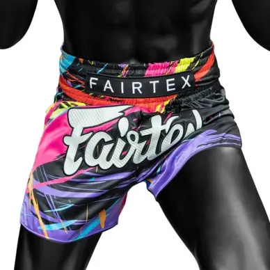Short de Boxe Thaï Fairtex BS1934 World Music Multicouleur - 2