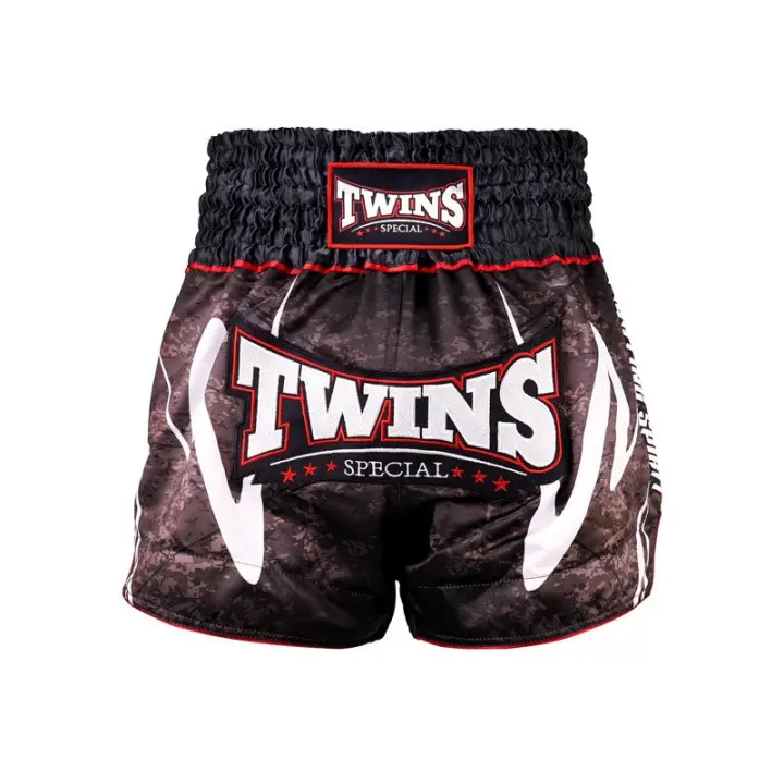 Short de Boxe Thai Twins TTBL Rusty Black