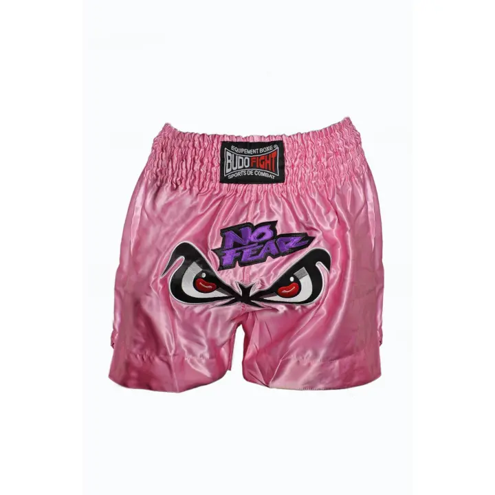 Short de Boxe Thaï No Fear Rose