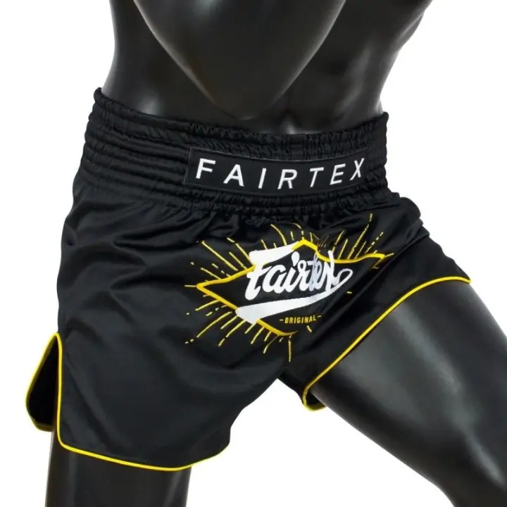 Short de Boxe Thaï Fairtex Noir 1903