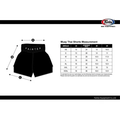 Short de Boxe Thaï Fairtex Noir/Rouge 1920 - 4