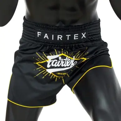 Short de Boxe Thaï Fairtex Noir 1903 - 2