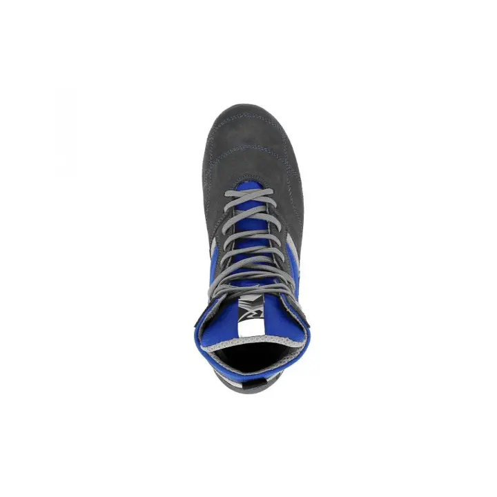 Chaussures de Boxe Francaise Rivat Top Gris / Bleu