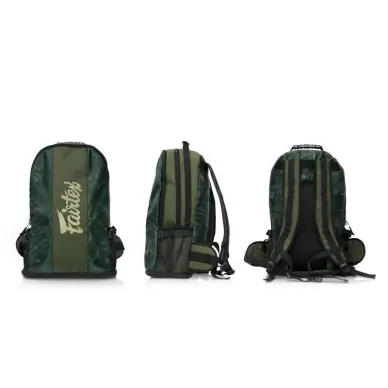 Sac de Sport Fairtex Backpack Vert Camo - 7