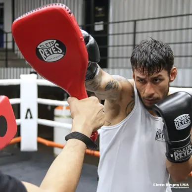 Gants de Boxe Cleto Reyes Pro Sparring 100% cuir - 26