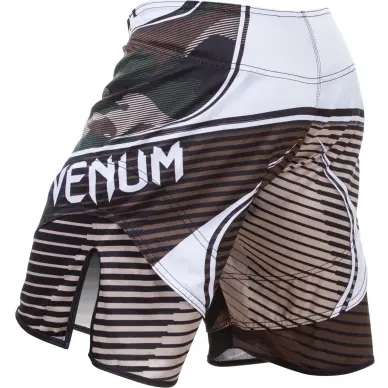 Short de MMA Venum Camo Hero Vert/Marron - 3