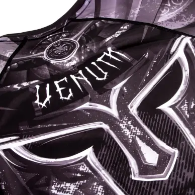 Rashguard Venum Gladiator 3.0 Noir/Blanc - 6