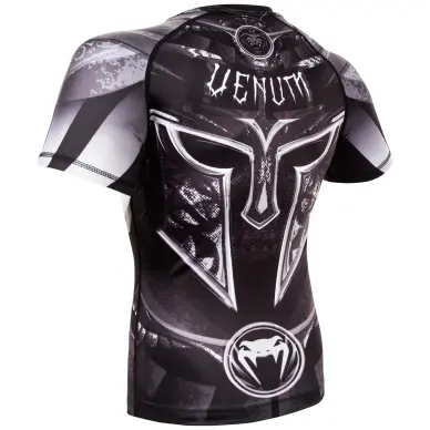Rashguard Venum Gladiator 3.0 Noir/Blanc - 2