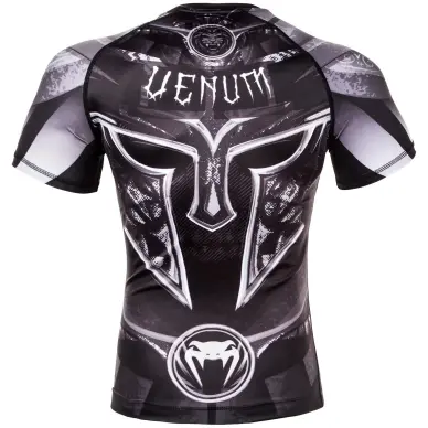Rashguard Venum Gladiator 3.0 Noir/Blanc - 4