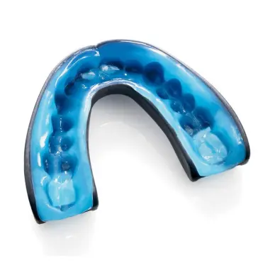 Protège-dents Shock Doctor Gel Max Bleu/Noir - 4