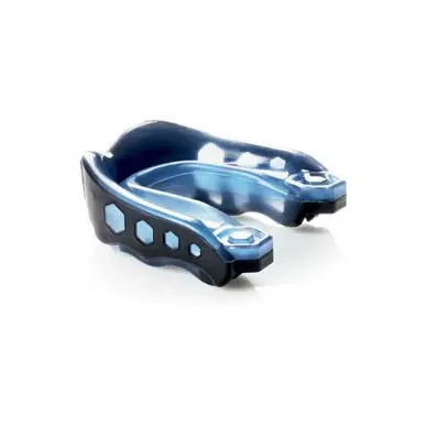 Protège-dents Shock Doctor Gel Max Bleu/Noir - 3