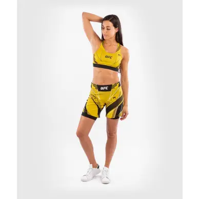 Short Femme de MMA VENUM UFC Authentic Fight Night coupe longue JAUNE - 5