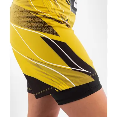 Short Femme de MMA VENUM UFC Authentic Fight Night coupe longue JAUNE - 6
