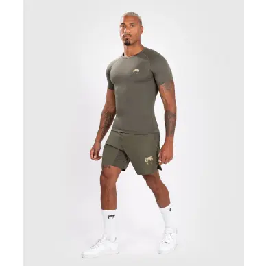 Rashguard Venum Contender de manga corta Kaki - 2