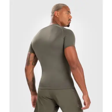 Rashguard Venum Contender de manga corta Kaki - 4