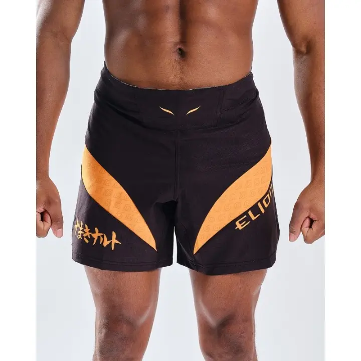 Short de MMA Seyant Naruto x Elion Noir/Orange