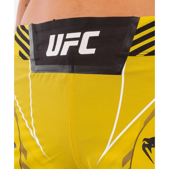 Short Femme de MMA VENUM UFC Authentic Fight Night coupe longue JAUNE