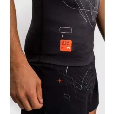 Rashguard Venum Eclipse manches courtes Noir/Ivoire - 5