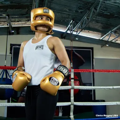 Gants de boxe Cleto Reyes Pro 100% cuir - 4