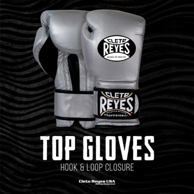 Gants de boxe Cleto Reyes Pro 100% cuir - 6