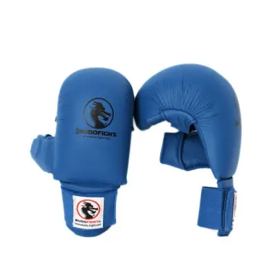 Pack de Protections Karaté Kumite Avancé Bleu - 2