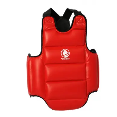 Pack de Protections Karaté Kumite Avancé Rouge - 3