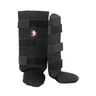 Protège-Tibias et Pieds Coton Semi-rigide