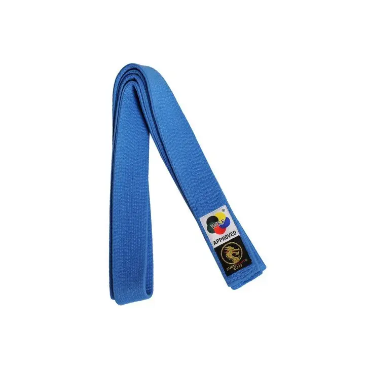 Ceinture de Karaté Elite Bleue WKF