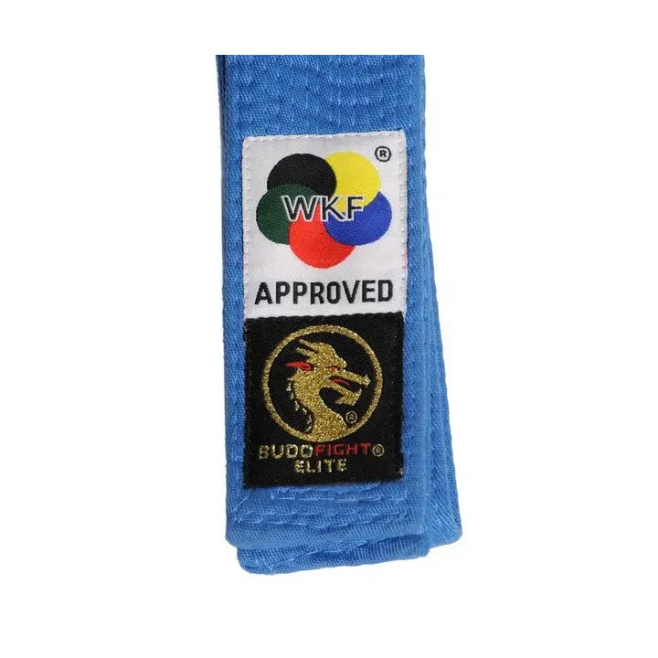 Ceinture de Karaté Elite Bleue WKF