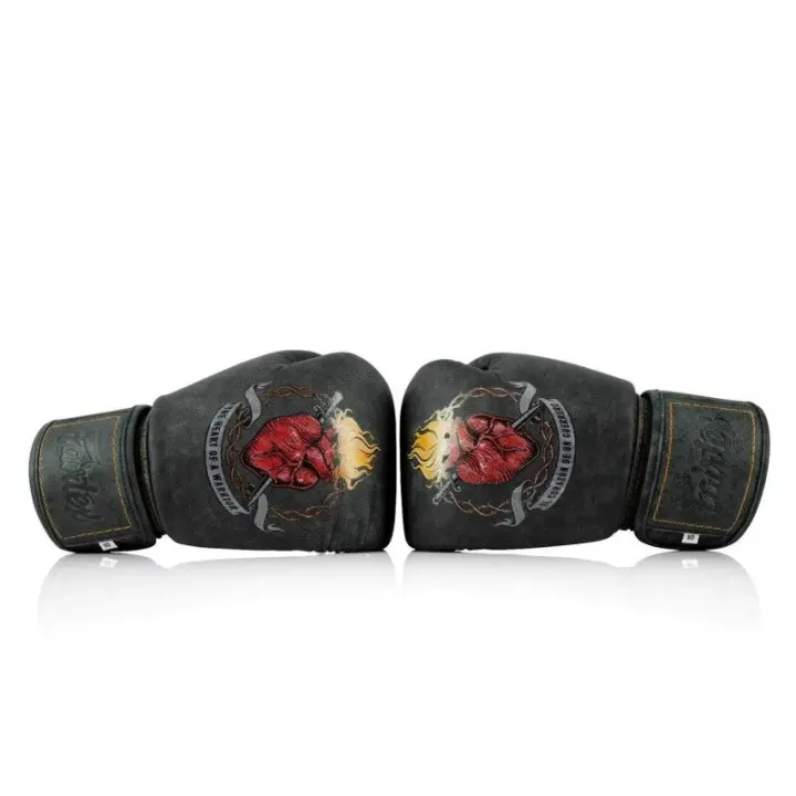 Gants de boxe Fairtex Atencio le Coeur de Guerrier