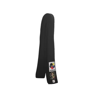 Ceinture de Karaté Elite Noire WKF - 2