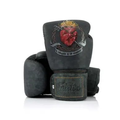 Gants de boxe Fairtex Atencio le Coeur de Guerrier