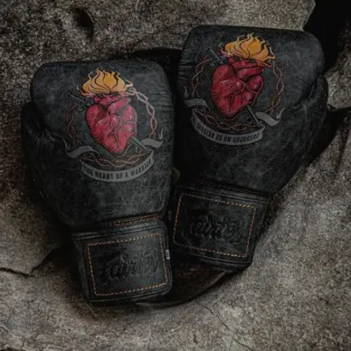Gants de boxe Fairtex Atencio le Coeur de Guerrier - 6