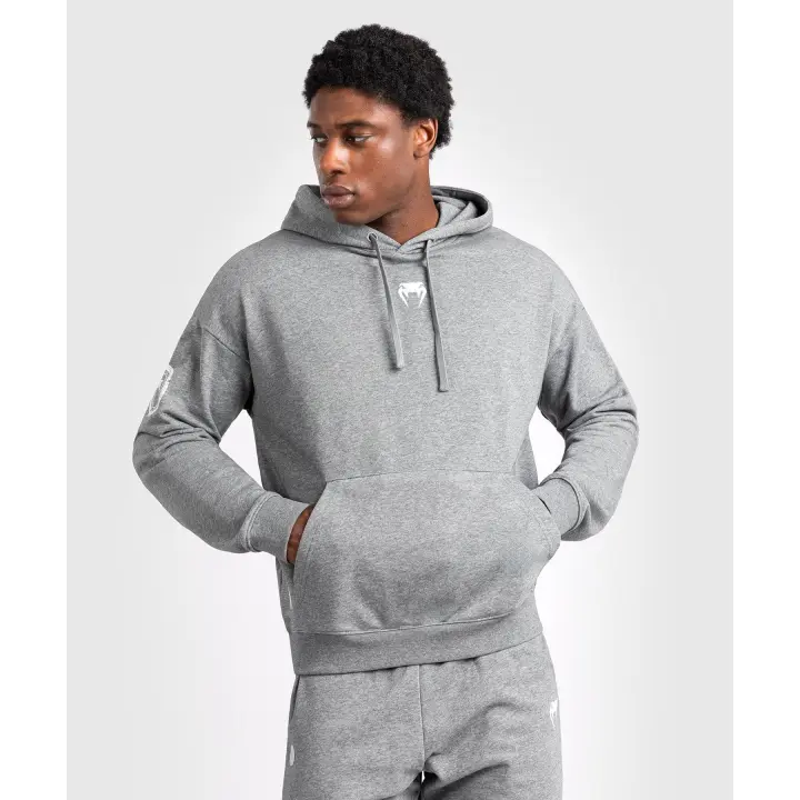 Sweatshirt Venum à capuche Vortex XL Lite - Gris Clair Chiné