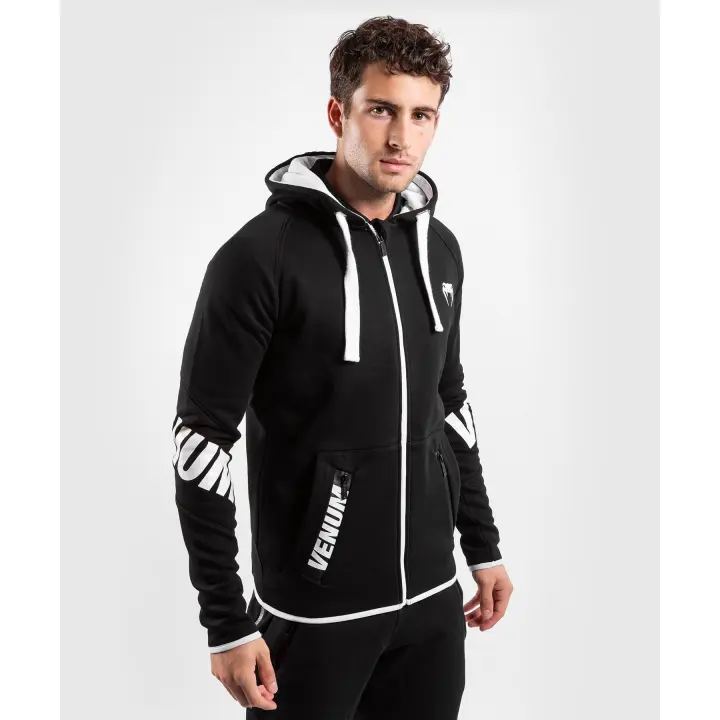 Sweatshirt Venum Contender 3.0 zippé Noir / Blanc