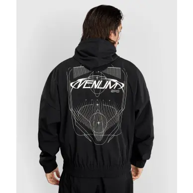 Veste de survêtement zippée Venum Eclipse Noir/Ivoire - 3