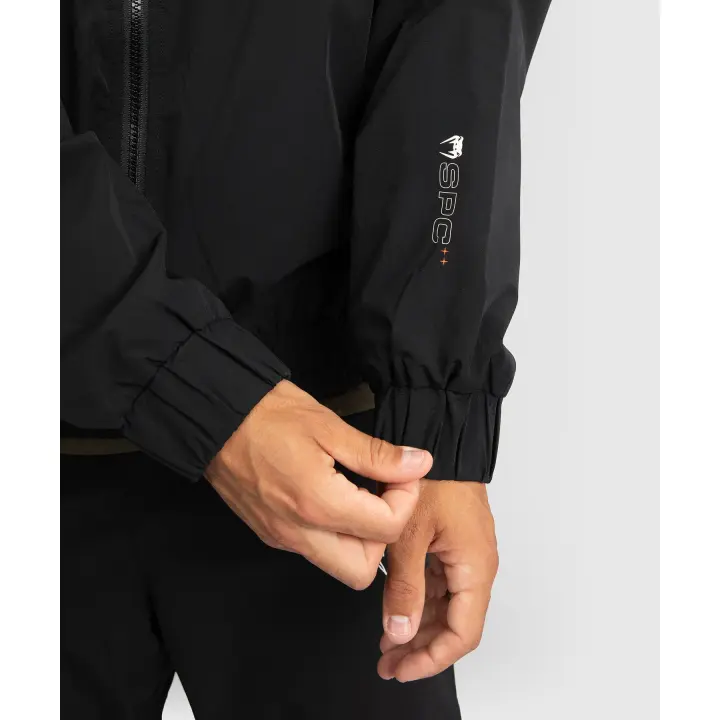 Veste de survêtement zippée Venum Eclipse Noir/Ivoire