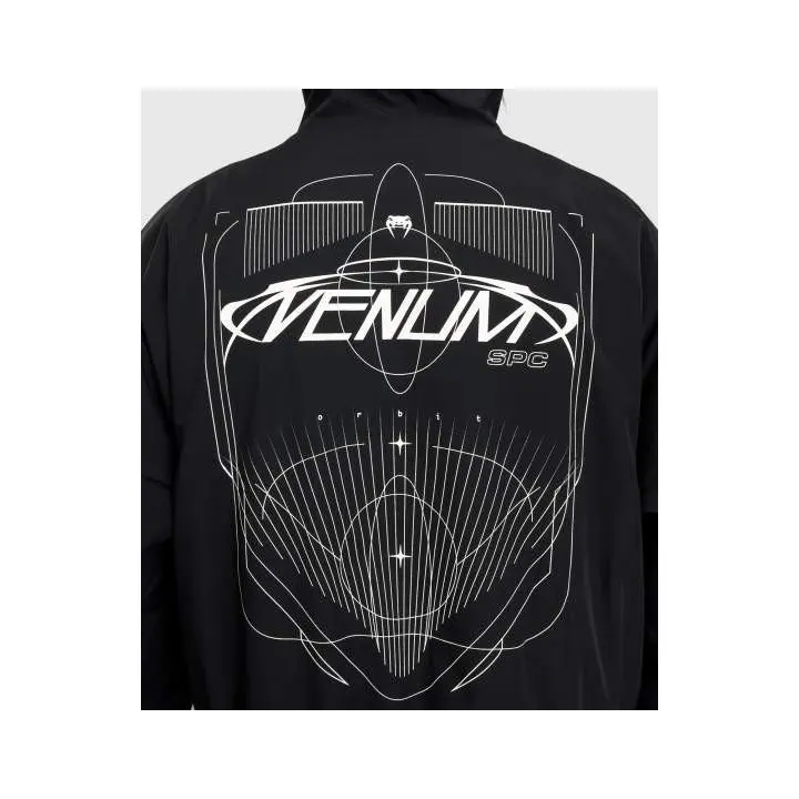 Veste de survêtement zippée Venum Eclipse Noir/Ivoire