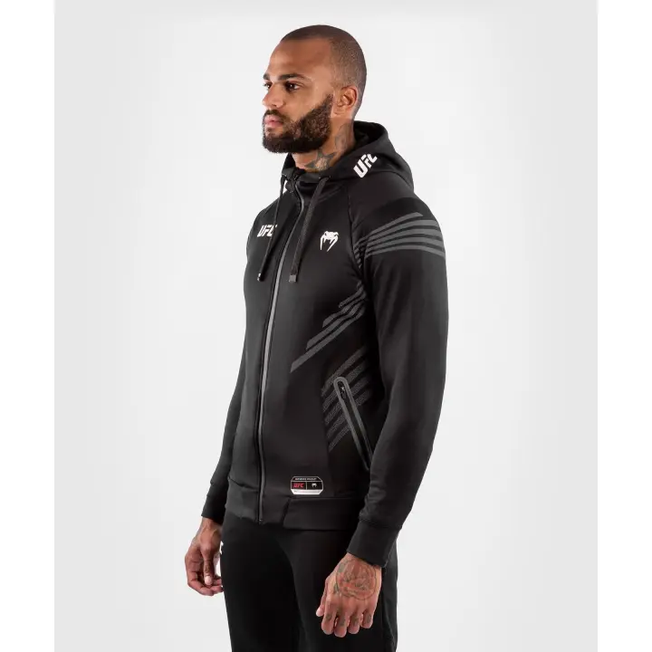 Sweatshirt à capuche UFC Authentic Fight Night - Noir