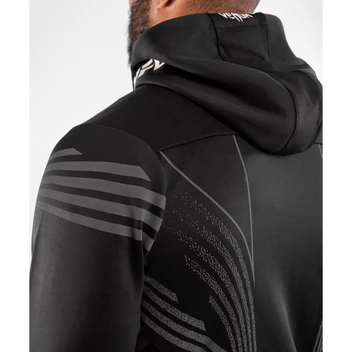 Sweatshirt à capuche UFC Authentic Fight Night - Noir