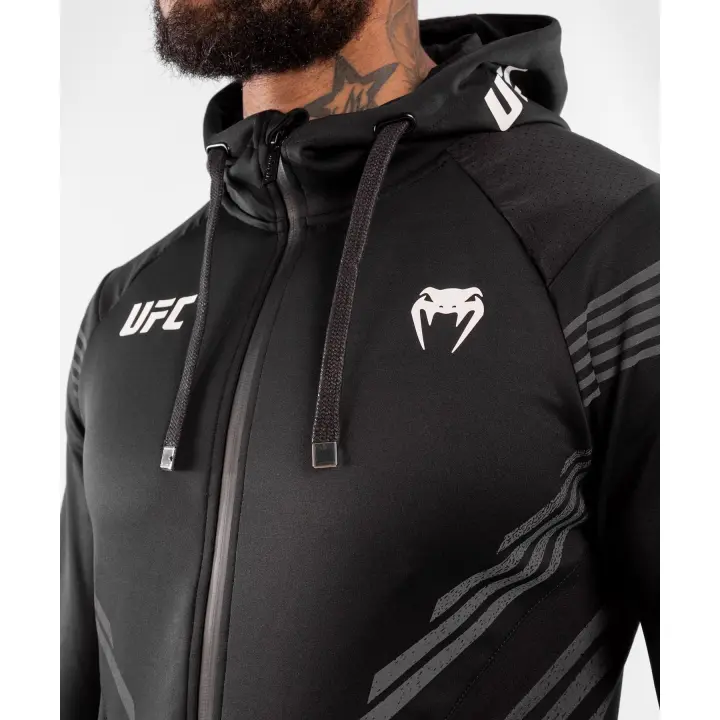 Sweatshirt à capuche UFC Authentic Fight Night - Noir