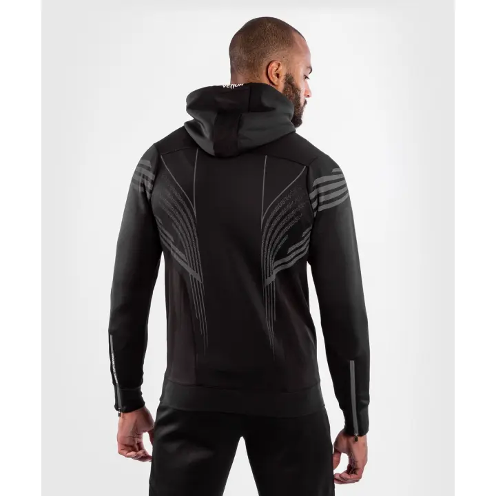 Sweatshirt à capuche UFC Authentic Fight Night - Noir