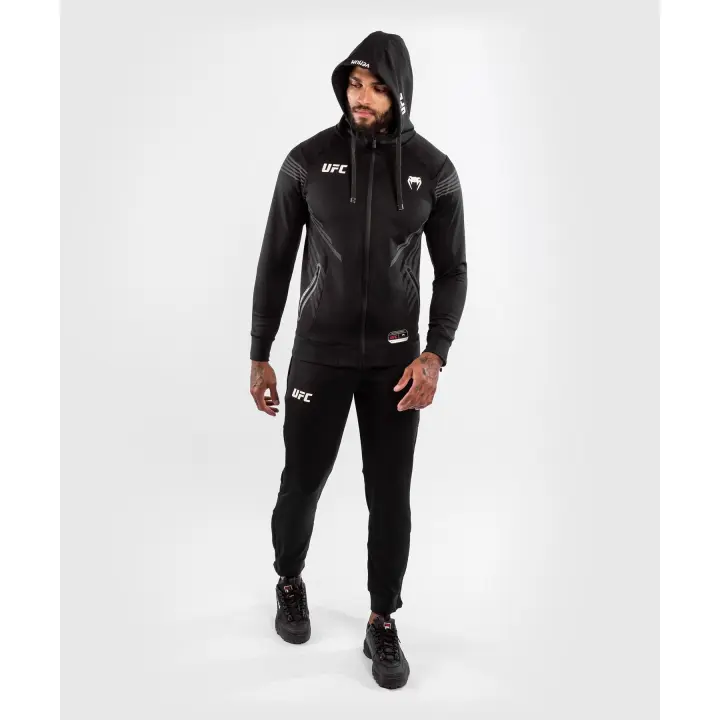 Sweatshirt à capuche UFC Authentic Fight Night - Noir