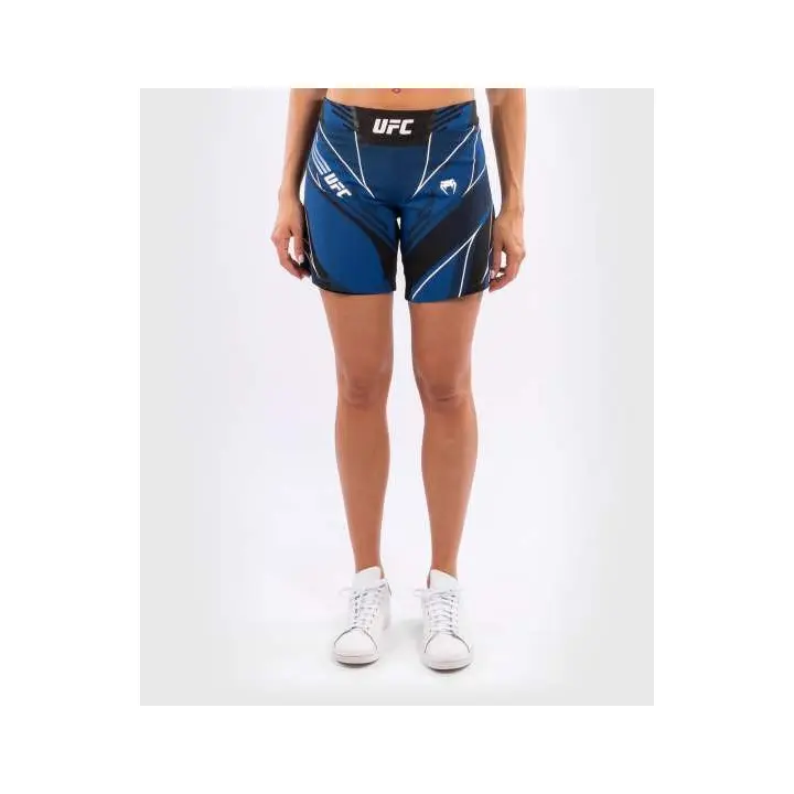 Short Femme de MMA VENUM UFC Authentic Fight Night  Coupe longue BLEU