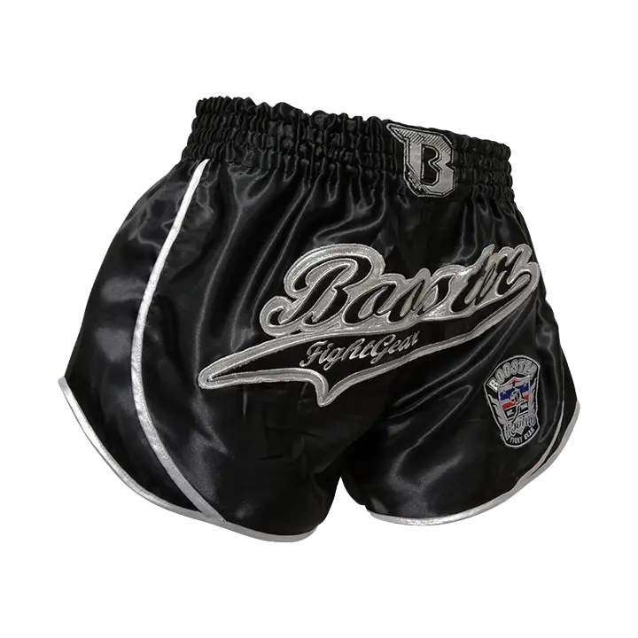 Short de Boxe Thaï Booster Slugger 3 noir