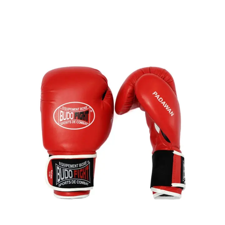 Gants de karaté contact rouge