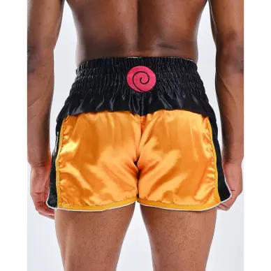 Short de Boxe Thaï Naruto x Elion Noir/Orange - 4