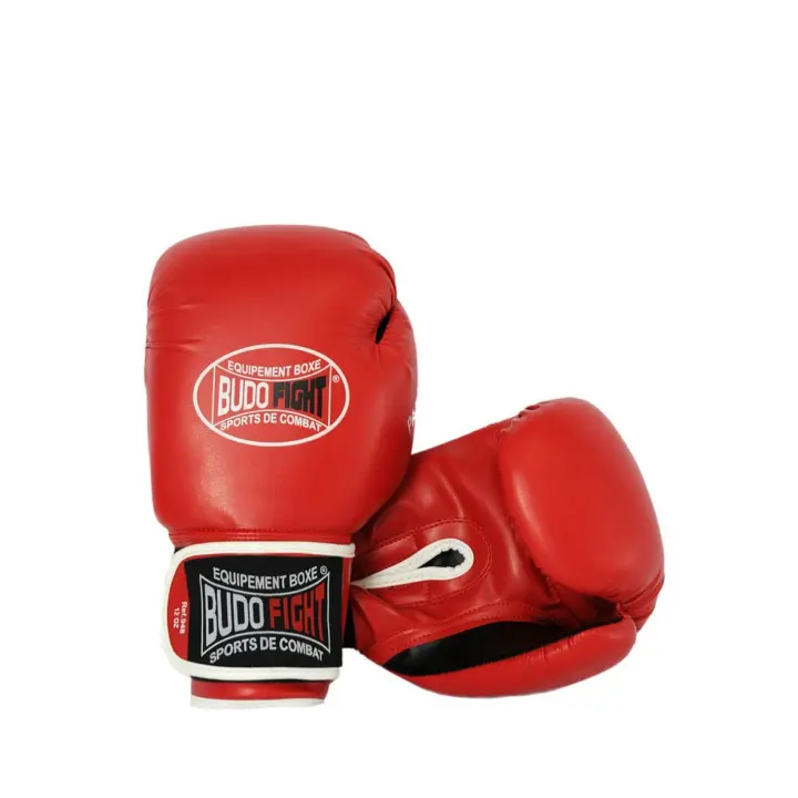 Gants de karaté contact rouge
