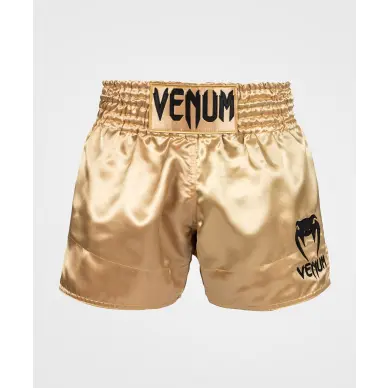 Short Boxe Thaï Venum Classic Or/Noir - 2